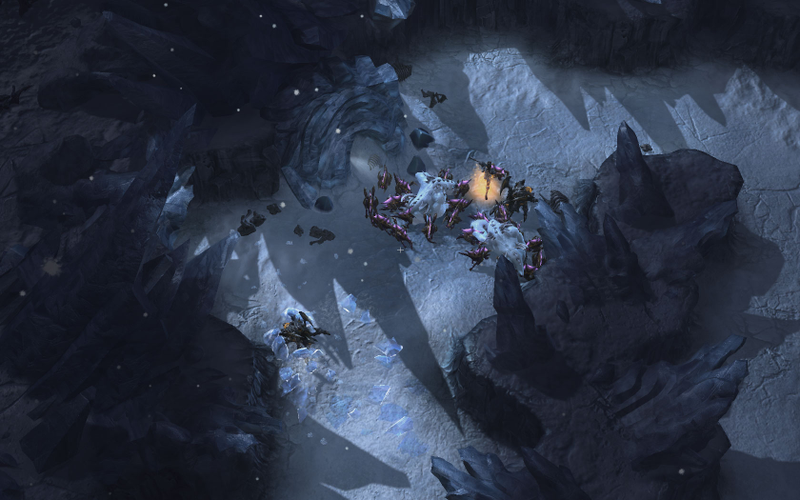 Illustration for article titled New StarCraft II: Heart of the Swarm Screen Shots, Annotated For Your Pleasure